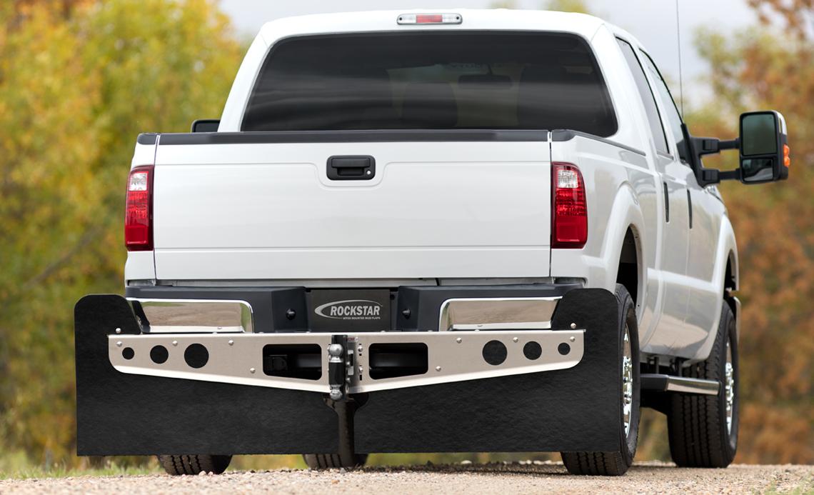 ROCKSTAR 2XL Hitch Mounted Mud Flaps 1