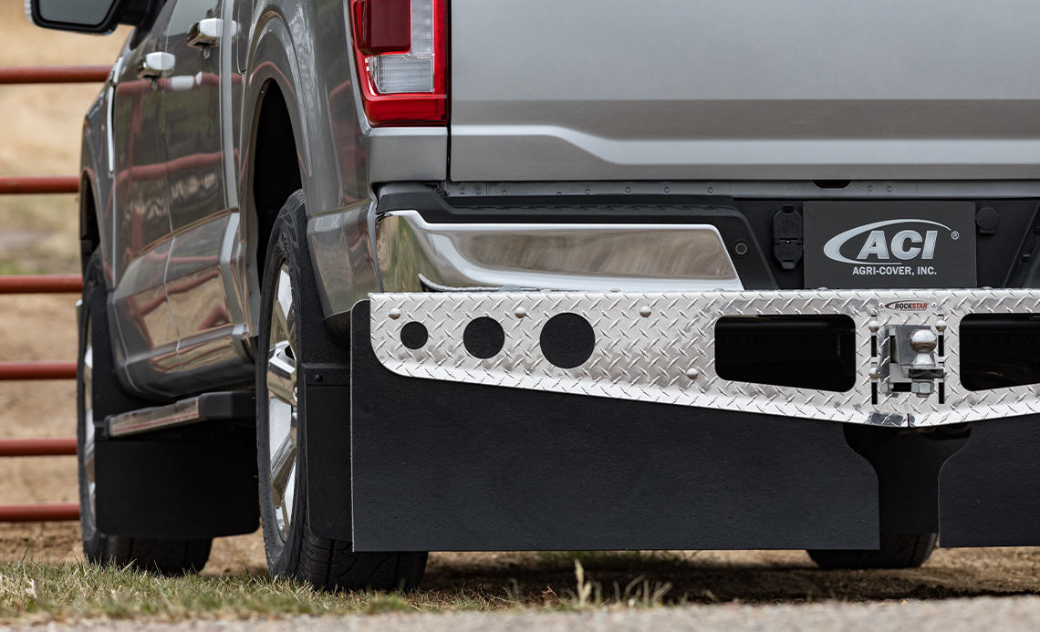 ROCKSTAR XL Hitch Mounted Mud Flaps 6